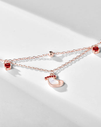 Handmade Bracelet,Silver&Crystal, Christmas Dream series - fareastjewelry
