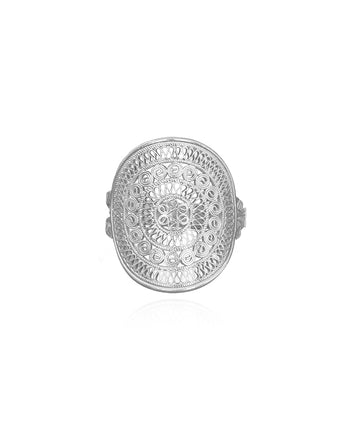 USA Exclusive,Handmade Ring,Silver,Drumbeat series - fareastjewelry