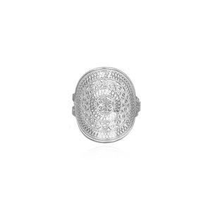 USA Exclusive,Handmade Ring,Silver,Drumbeat series - fareastjewelry