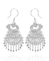 Handmade Earrings,Silver,Phoenix Dance series - fareastjewelry
