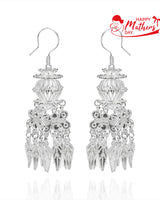 Handmade Earrings,Silver,Lantern series - fareastjewelry