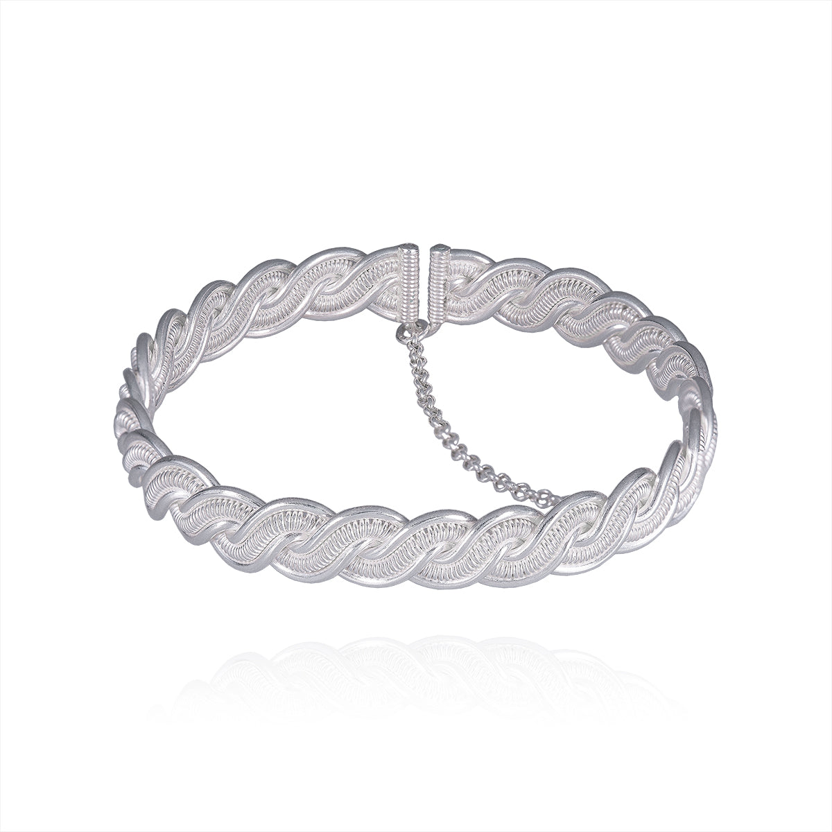 Silver Twisted Bracelet - fareastjewelry