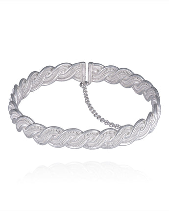 Handmade Bracelet,Silver,Entangled series - fareastjewelry