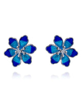 USA Exclusive,Handmade Earrings,Silver&Enamel,Spring Fairy series - fareastjewelry