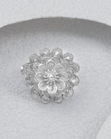 Fareastjewelry,Handmade Ring,Silver,Flower Cluster series