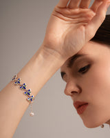 Fareastjewelry,Handmade Bracelet,Silver&Enamel,Spring Fairy series