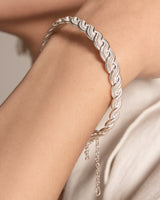 Fareastjewelry,Handmade Bracelet,Silver,Entangled series