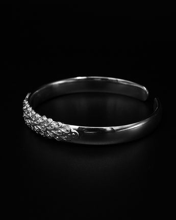 Fareastjewelry,Handmade Bracelet, Silver,Phoenix Dance  series