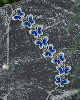 Fareastjewelry,Handmade Butterfly,Silver&Enamel,Orchid Butterfly series