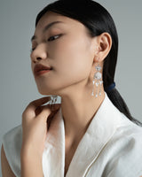 Fareastjewelry,Handmade Earrings,Silver,Butterfly Love series