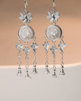 Fareastjewelry,Handmade Earrings,Silver,Butterfly Love series