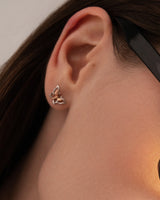 Fareastjewelry,Handmade Earrings,Silver,Color Butterfly series