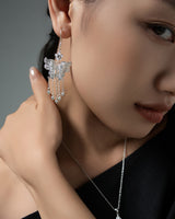 Fareastjewelry,Handmade Earrings,Silver,Dream Butterfly series