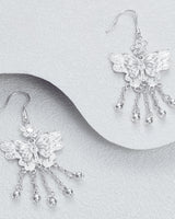 Fareastjewelry,Handmade Earrings,Silver,Dream Butterfly series