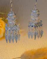 Fareastjewelry,Handmade Earrings,Silver,Ethnic Minority Classical series