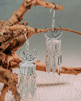 Fareastjewelry,Handmade Earrings,Silver,Horns series