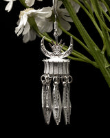 Fareastjewelry,Handmade Earrings,Silver,Horns series