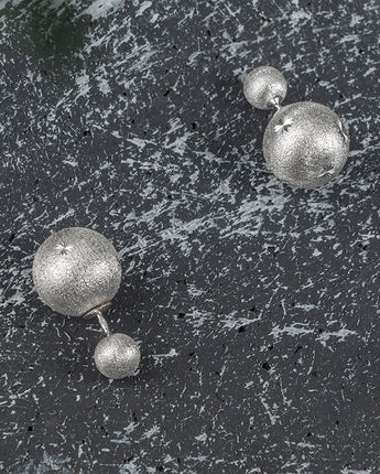 Fareastjewelry,Handmade Earrings,Silver,Moonlight series