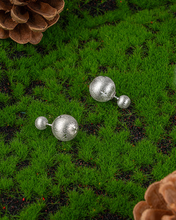 Fareastjewelry,Handmade Earrings,Silver,Moonlight series