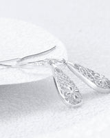 Fareastjewelry,Handmade Earrings,Silver, Morning Dew Series