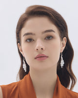 Fareastjewelry,Handmade Earrings,Silver,Phoenix Chasing series