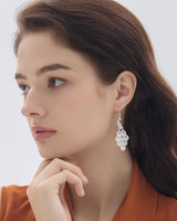 Fareastjewelry,Handmade Earrings,Silver,Phoenix Chasing series