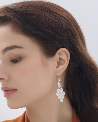 Fareastjewelry,Handmade Earrings,Silver,Phoenix Chasing series