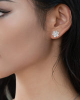 Fareastjewelry,Handmade Earrings,Silver,Snowflake series