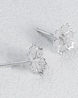 Fareastjewelry,Handmade Earrings,Silver,Snowflake series