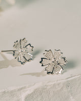 Fareastjewelry,Handmade Earrings,Silver,Snowflake series