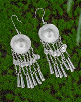 Fareastjewelry,Handmade Earrings,Silver,Whispering Autumn series