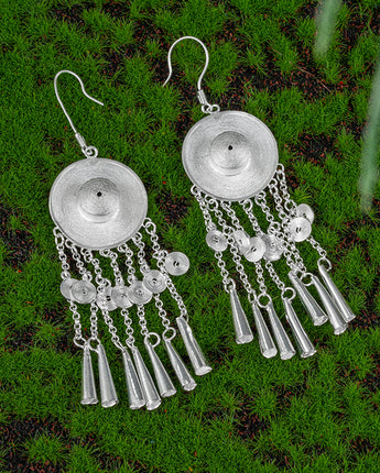Fareastjewelry,Handmade Earrings,Silver,Whispering Autumn series