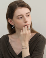 Fareastjewelry,Handmade Earrings,Silver,World Trio series