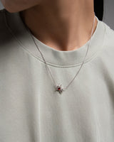 Fareastjewelry,Handmade Necklace,Silver&Crystal,Bloom Of Dreams series