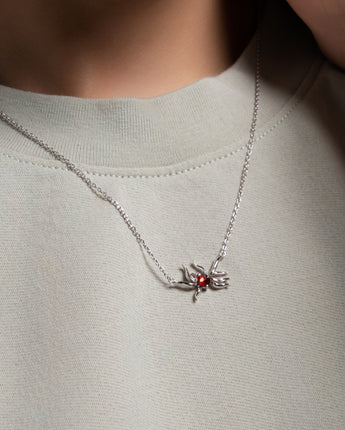 Fareastjewelry,Handmade Necklace,Silver&Crystal,Bloom Of Dreams series