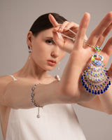 Fareastjewelry,Handmade Necklace,Silver&Enamel,Phoenix series