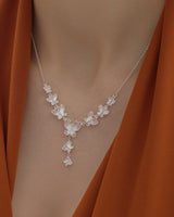 Fareastjewelry,Handmade Necklace,Silver,Light Butterfly Shadow series