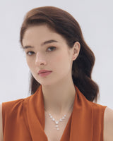Fareastjewelry,Handmade Necklace,Silver,Light Butterfly Shadow series