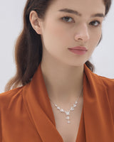 Fareastjewelry,Handmade Necklace,Silver,Light Butterfly Shadow series