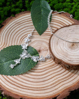 Fareastjewelry,Handmade Necklace,Silver,Light Butterfly Shadow series