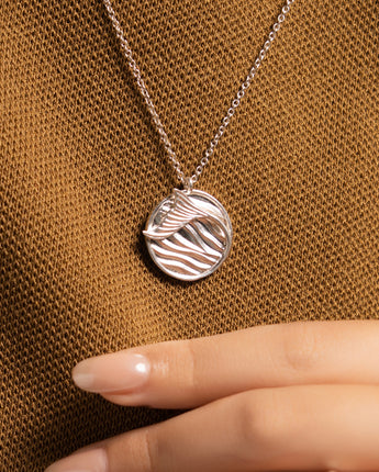 Fareastjewelry,Handmade Necklace ,Silver,Light and Shadow series
