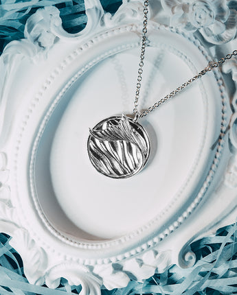 Fareastjewelry,Handmade Necklace ,Silver,Light and Shadow series