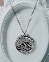 Fareastjewelry,Handmade Necklace ,Silver,Light and Shadow series