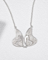 Fareastjewelry,Handmade Necklace,Silver,Love Butterfly series