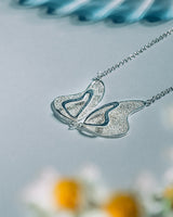 Fareastjewelry,Handmade Necklace,Silver,Love Butterfly series