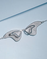 Fareastjewelry,Handmade Necklace,Silver,Love Butterfly series