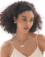 Fareastjewelry,Handmade Necklace,Silver,Moonlight series