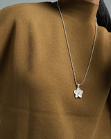 Fareastjewelry,Handmade Necklace,Silver,Pure Lotus series