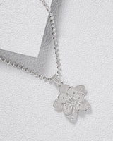 Fareastjewelry,Handmade Necklace,Silver,Pure Lotus series