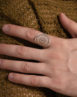 Fareastjewelry,Handmade Ring,Silver,Drumbeat series